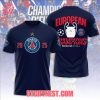 Paris Saint-Germain Champions Of Europe Born To Shine Built To Win Limited Edition 3D T-Shirt